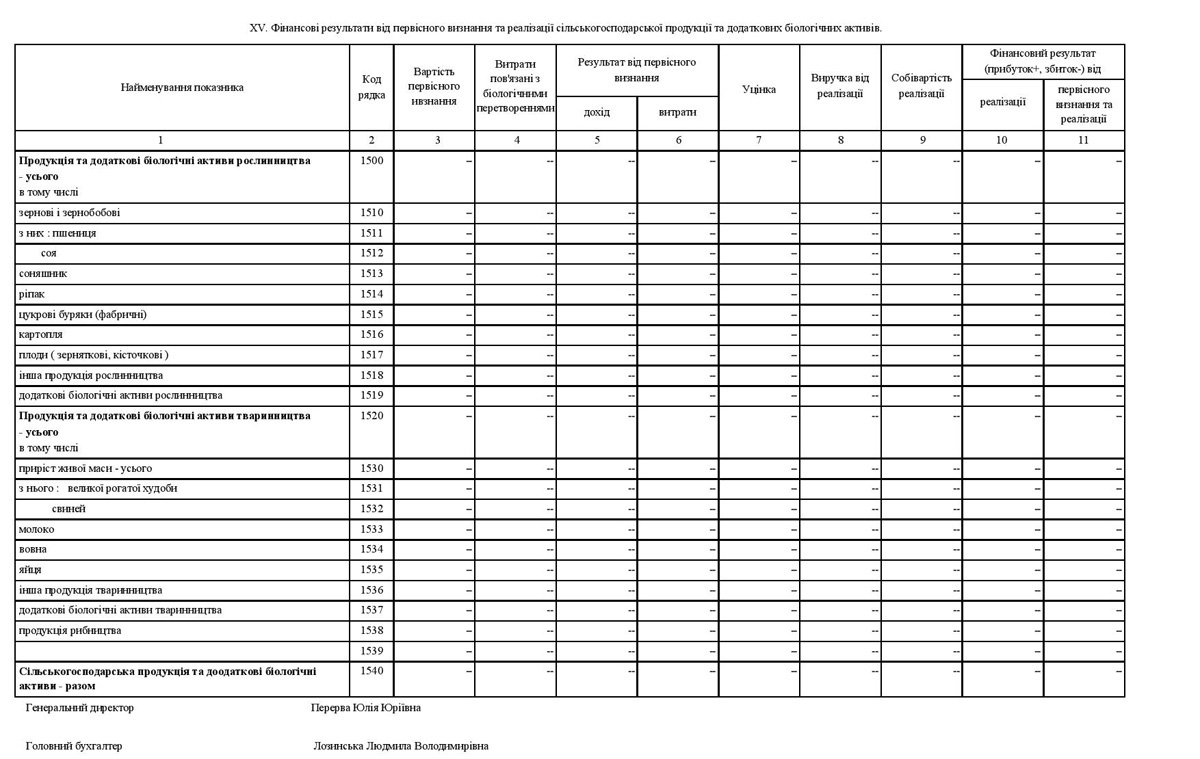 Річна фінансова звітність