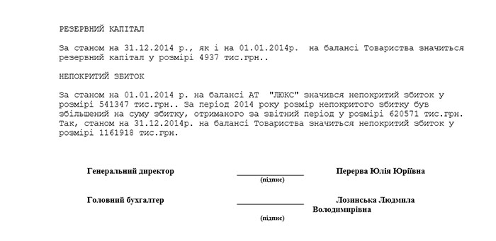 Річна фінансова звітність